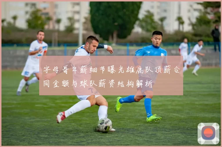 字母哥年薪细节曝光雄鹿队顶薪合同金额与球队薪资结构解析