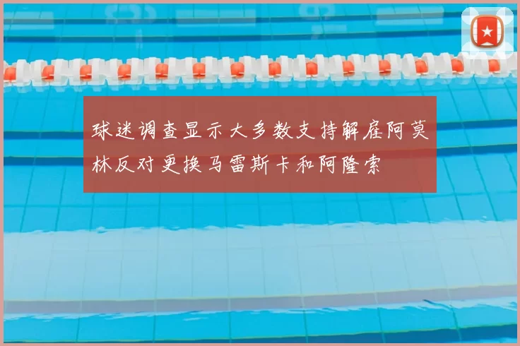 球迷调查显示大多数支持解雇阿莫林反对更换马雷斯卡和阿隆索