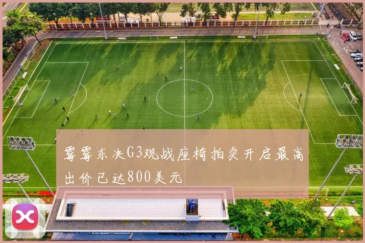 霉霉东决G3观战座椅拍卖开启最高出价已达800美元